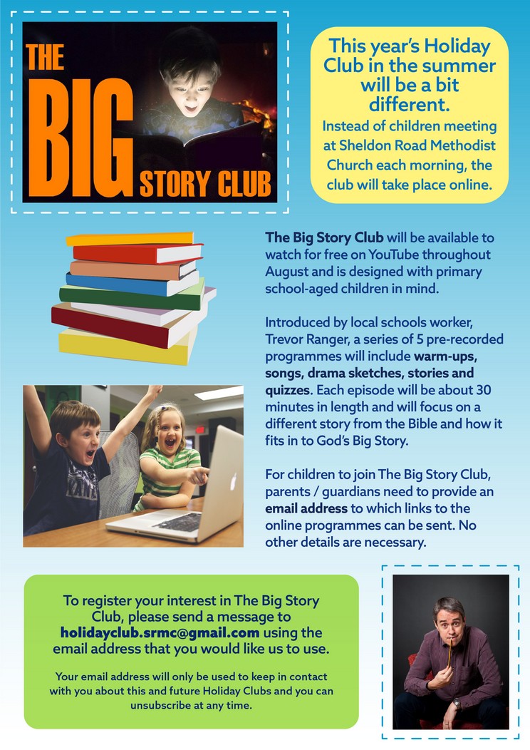 Big Story Club leaflet